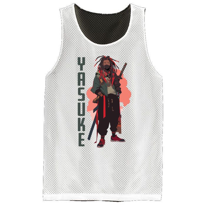 Yasuke Urban Samurai Mesh Reversible Basketball Jersey Tank