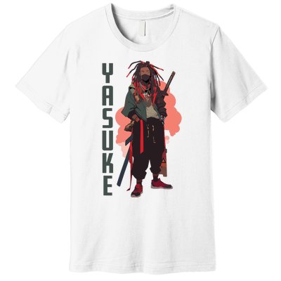 Yasuke Urban Samurai Premium T-Shirt