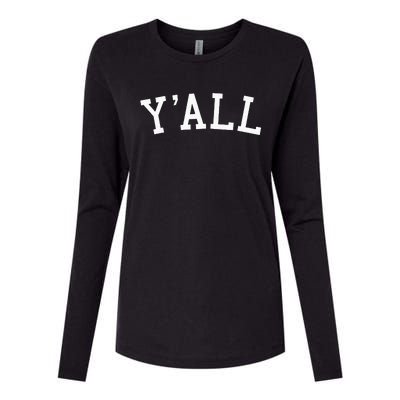 Yall University Southern Pride Womens Cotton Relaxed Long Sleeve T-Shirt