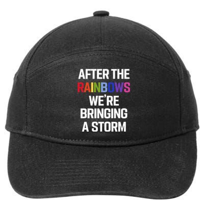 Yvette Ultra Terf After The Rainbows WeRe Bringing A Storm 7-Panel Snapback Hat