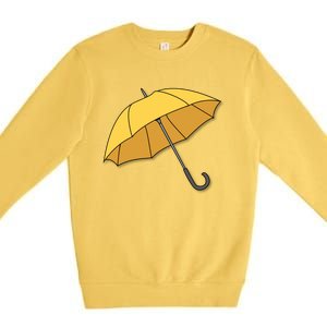 Yellow Umbrella Premium Crewneck Sweatshirt