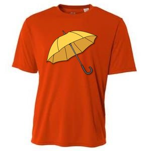 Yellow Umbrella Cooling Performance Crew T-Shirt