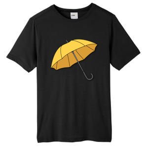 Yellow Umbrella Tall Fusion ChromaSoft Performance T-Shirt