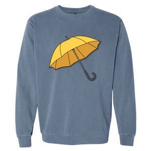 Yellow Umbrella Garment-Dyed Sweatshirt