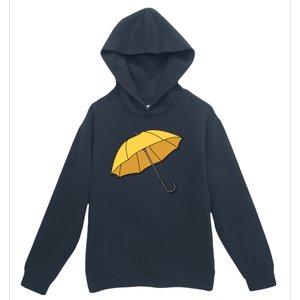 Yellow Umbrella Urban Pullover Hoodie