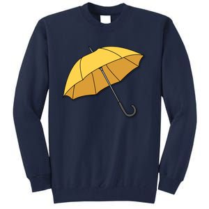 Yellow Umbrella Tall Sweatshirt