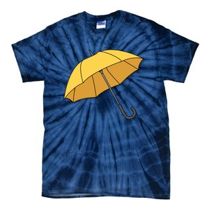 Yellow Umbrella Tie-Dye T-Shirt