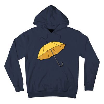 Yellow Umbrella Tall Hoodie