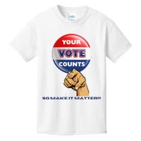 Your Vote Counts Kids T-Shirt