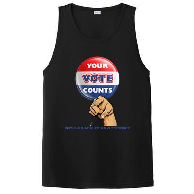 Your Vote Counts PosiCharge Competitor Tank