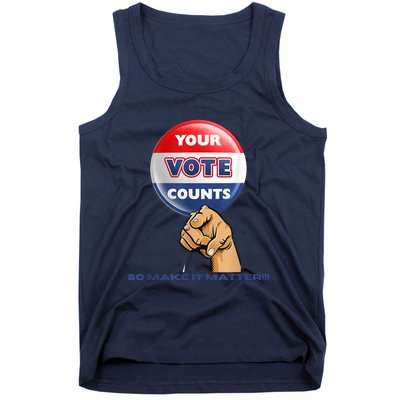 Your Vote Counts Tank Top