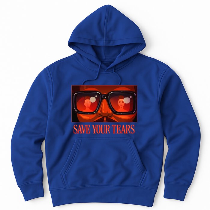 Your Vintage Gift Save Music Retro Tears Style Hoodie