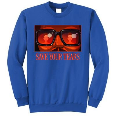 Your Vintage Gift Save Music Retro Tears Style Sweatshirt