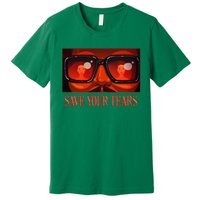 Your Vintage Gift Save Music Retro Tears Style Premium T-Shirt