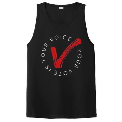 Your Voice Is Your Voice! Vote For Democracy PosiCharge Competitor Tank