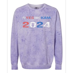 Yeswekam Vote Kamala Harris To Save Our Democracy Colorblast Crewneck Sweatshirt