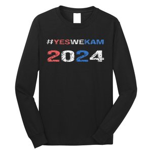 Yeswekam Vote Kamala Harris To Save Our Democracy Long Sleeve Shirt