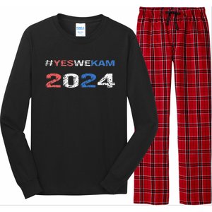 Yeswekam Vote Kamala Harris To Save Our Democracy Long Sleeve Pajama Set