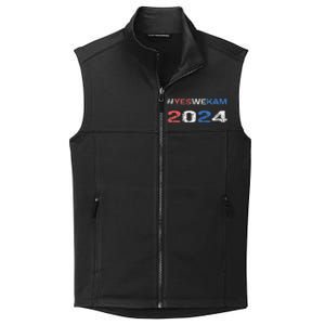 Yeswekam Vote Kamala Harris To Save Our Democracy Collective Smooth Fleece Vest