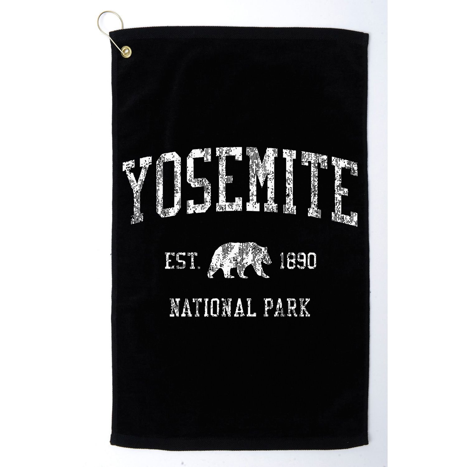 Yosemite Vintage National Park Sports Golf Towel