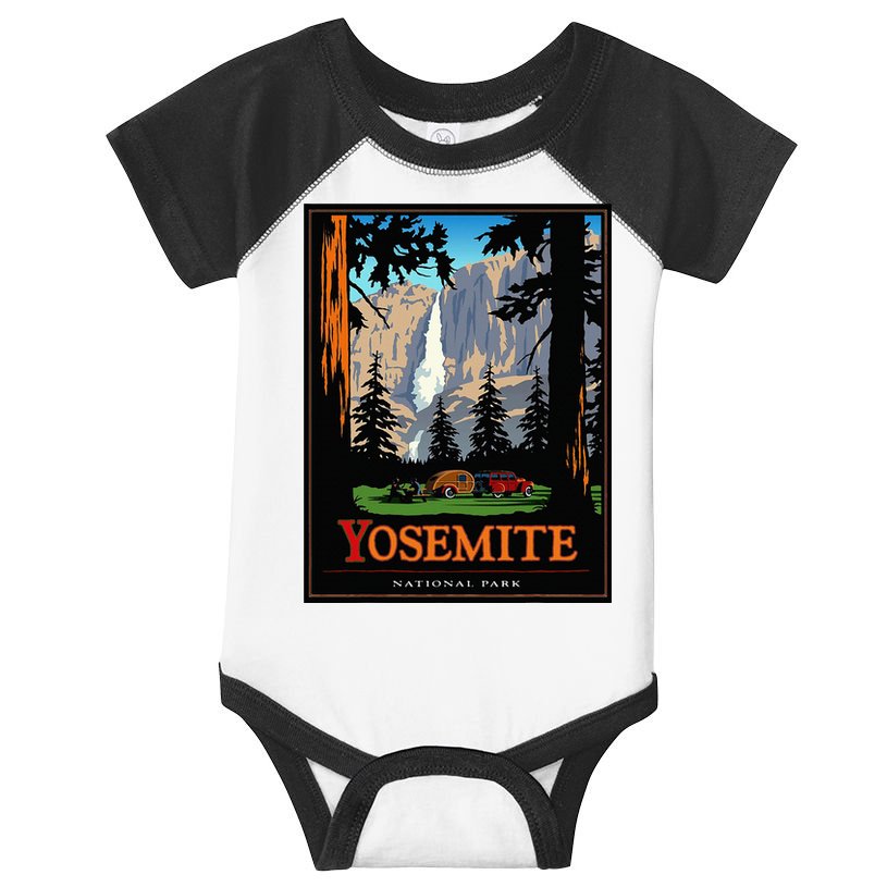 Yosemite Vintage National Park Infant Baby Jersey Bodysuit