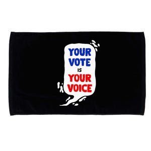 Your Vote Usa President Elections Politics 2024 Microfiber Hand Towel