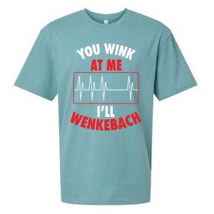 You Wink At Me ILl Wenkebach For Doctors And Nurses Gift Sueded Cloud Jersey T-Shirt