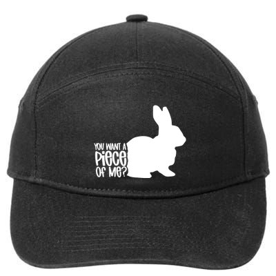 You Want A Piece Of Me 7-Panel Snapback Hat