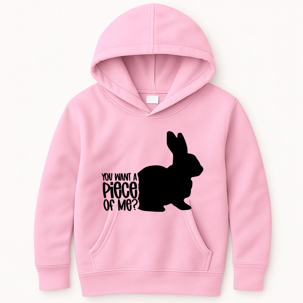 You Want A Piece Of Me Kids Hoodie