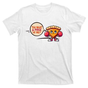 You Want A Piece Of Me Pumpkin Pie Funny Cute Pun Fall T-Shirt