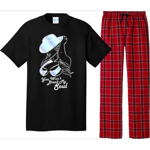 You Wont Break My Soul Funny Cow Girl Quote Music Pajama Set