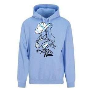 You Wont Break My Soul Funny Cow Girl Quote Music Unisex Surf Hoodie