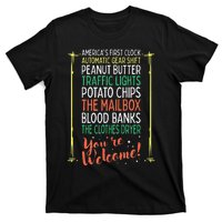 You're Welcome Black History Month Pride African Inventors T-Shirt