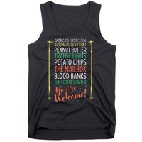 You're Welcome Black History Month Pride African Inventors Tank Top