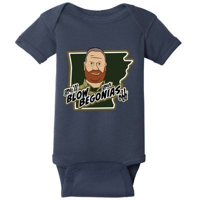 You Will Blow Your Begonias Off Baby Bodysuit