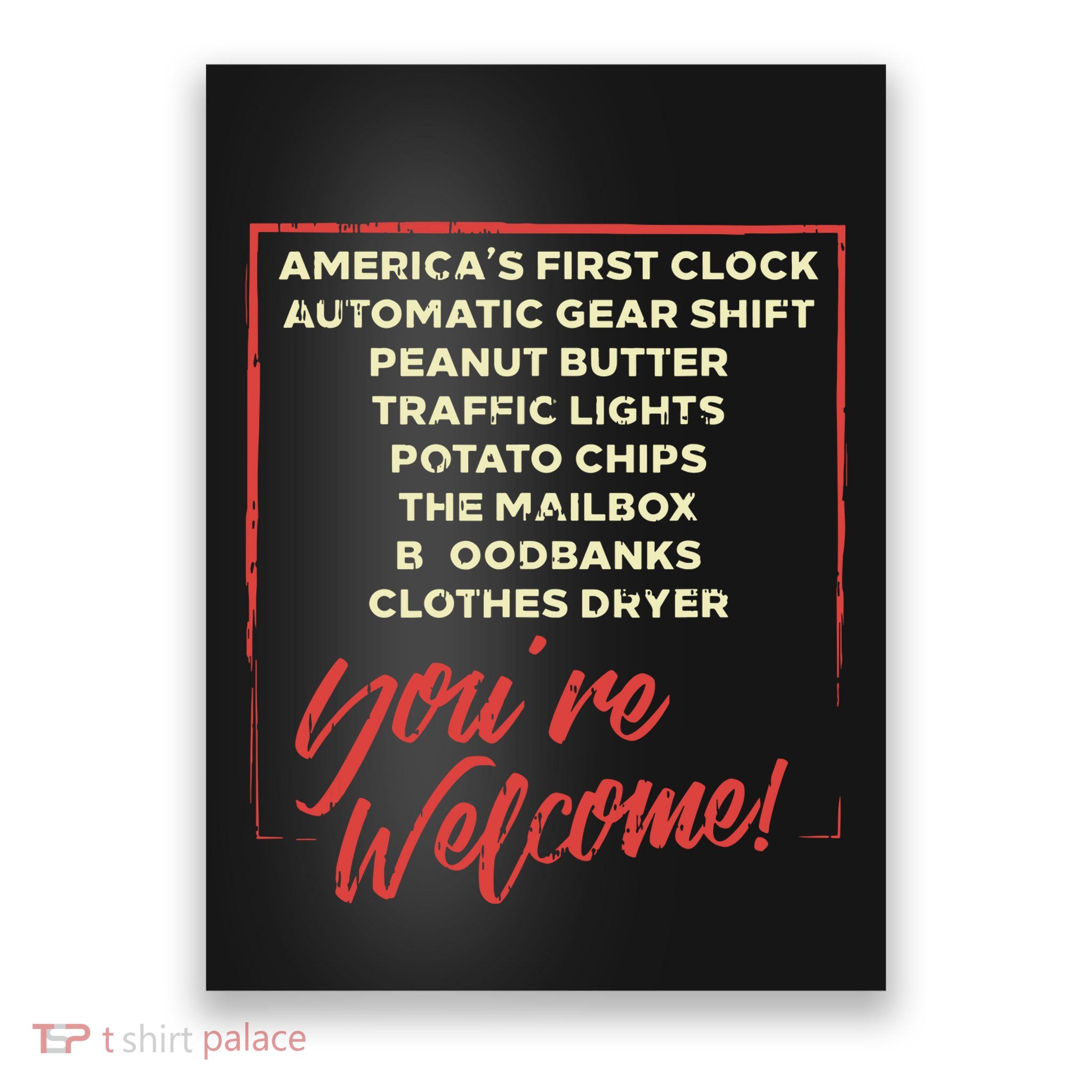 Youre Welcome Black History Month Pride African Inventors Poster