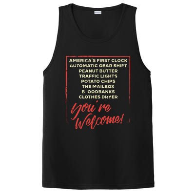 Youre Welcome Black History Month Pride African Inventors PosiCharge Competitor Tank