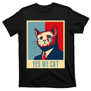 Yes We Cat Funny Cat Lover Pet Owner T-Shirt