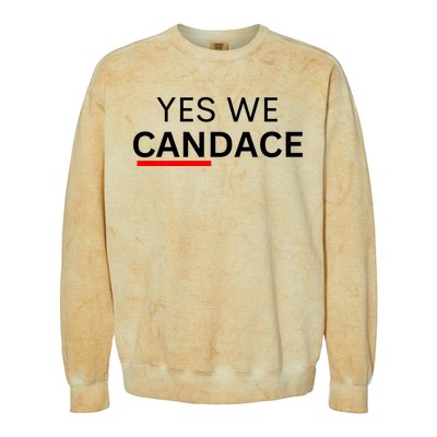 Yes We Candace Pro Candace Owens Colorblast Crewneck Sweatshirt