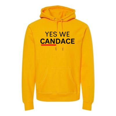 Yes We Candace Pro Candace Owens Premium Hoodie