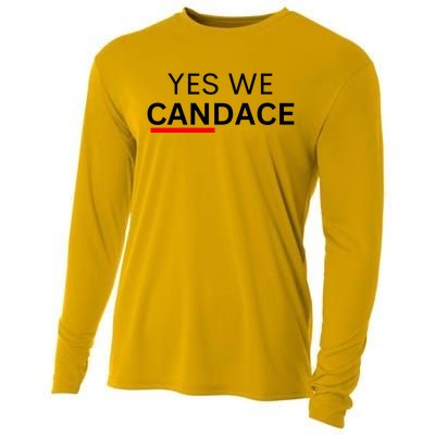 Yes We Candace Pro Candace Owens Cooling Performance Long Sleeve Crew