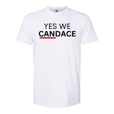 Yes We Candace Pro Candace Owens Softstyle CVC T-Shirt