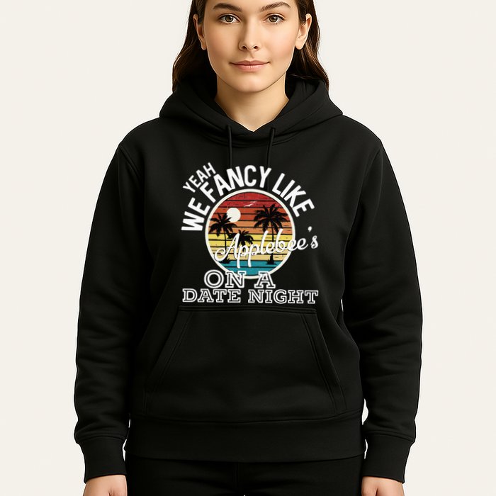 Yeah We Fancy Like A.P.P.L.E.B.E.E.S On A Date Night Country Music Hoodie