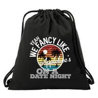 Yeah We Fancy Like A.P.P.L.E.B.E.E.S On A Date Night Country Music Drawstring Bag