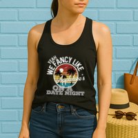 Yeah We Fancy Like A.P.P.L.E.B.E.E.S On A Date Night Country Music Womens Tank Top