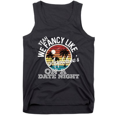 Yeah We Fancy Like A.P.P.L.E.B.E.E.S On A Date Night Country Music Tank Top