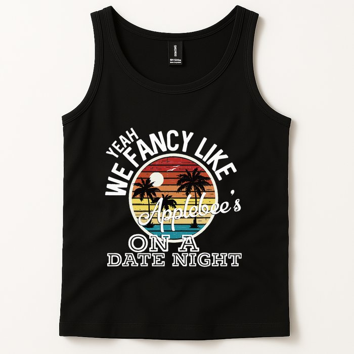 Yeah We Fancy Like A.P.P.L.E.B.E.E.S On A Date Night Country Music Tank Top