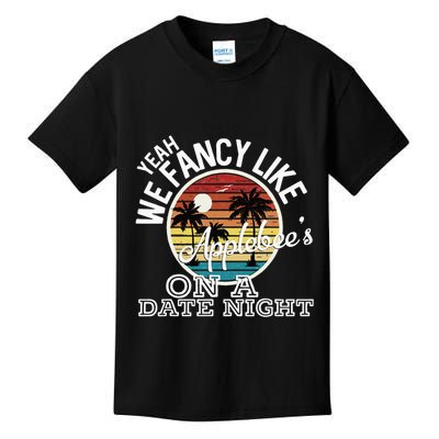 Yeah We Fancy Like A.P.P.L.E.B.E.E.S On A Date Night Country Music Kids T-Shirt