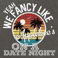 Yeah We Fancy Like A.P.P.L.E.B.E.E.S On A Date Night Country Music Cotton Canvas Backpack