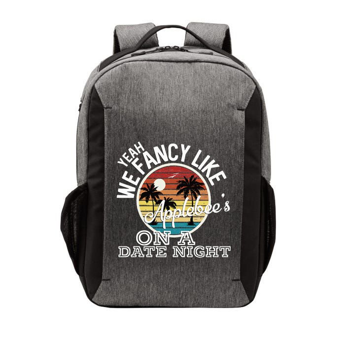 Yeah We Fancy Like A.P.P.L.E.B.E.E.S On A Date Night Country Music Vector Backpack